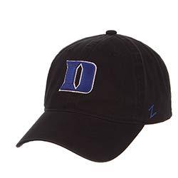 Duke Blue Devils Black Relaxed Unstructured Adjustable Baseball Hat by Zephyr Reveiw - Campus Hats