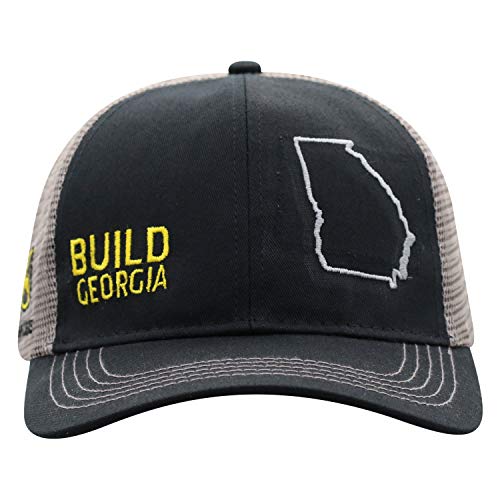 John Deere Build State Pride Cap-Black and Gray-Georgia