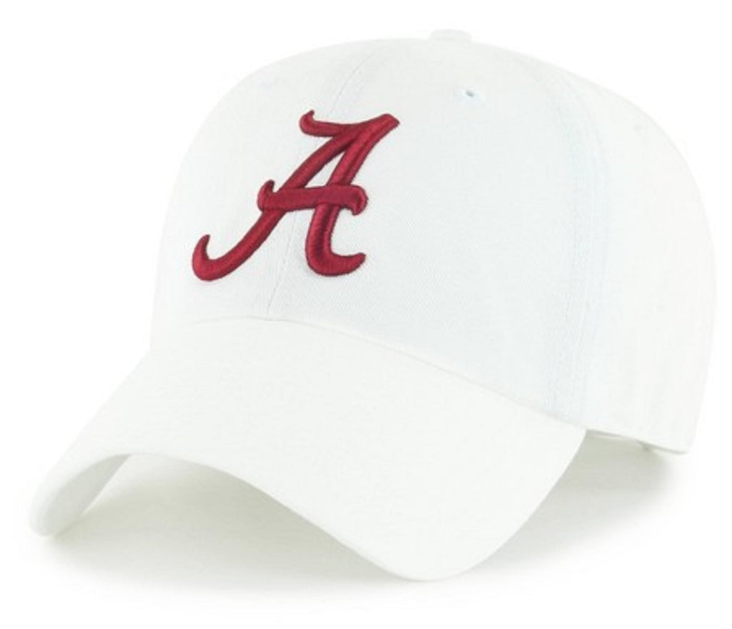 Officially Licensed Alabama University MVP White Hat Classic Adjustable Team Logo Structured Cap