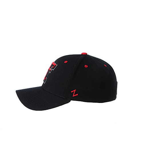 NCAA Zephyr Texas Tech Red Raiders Mens ZH Stretch Fit Hat, Medium/Lar