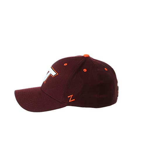 Zephyr Men's Stretch Fitted Hat Team Color, Medium Campus Hats