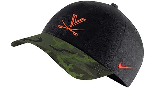 Nike Men's NCAA Camo Military Appreciation Legacy91 Adjustable Strap Hat (One Size, Virginia Cavaliers)