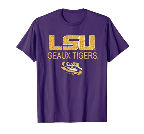 LSU Tigers Vintage All Star Purple Officially Licensed T-Shirt