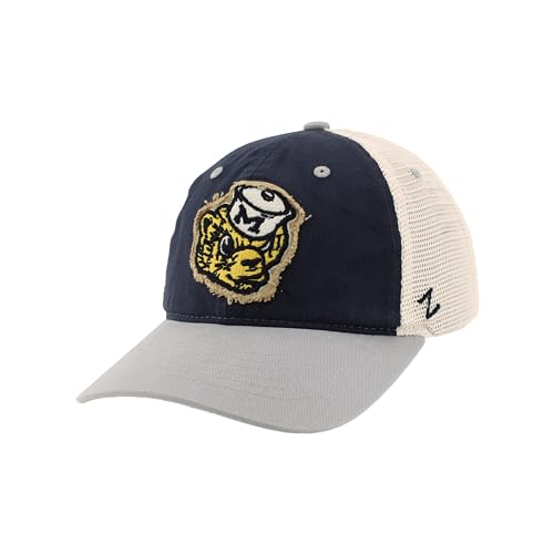 Zephyr NCAA Officially Licensed Snapback Hat - Arkansas Razorbacks Vault Stowe Design