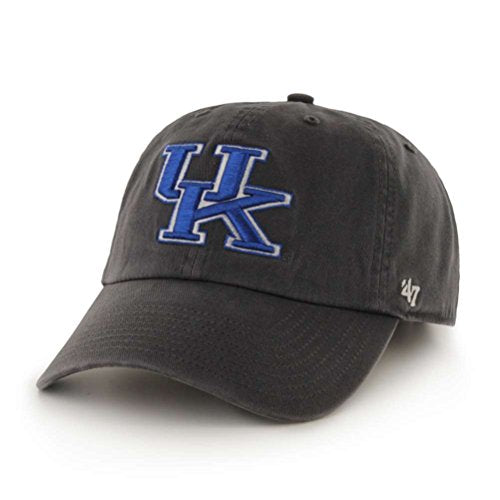 '47 Kentucky Wildcats Brand Clean Up Adjustable Hat - Charcoal