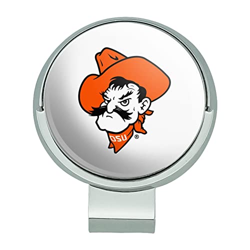 GRAPHICS & MORE Oklahoma State University Secondary Logo Golf Hat Clip with Magnetic Ball Marker