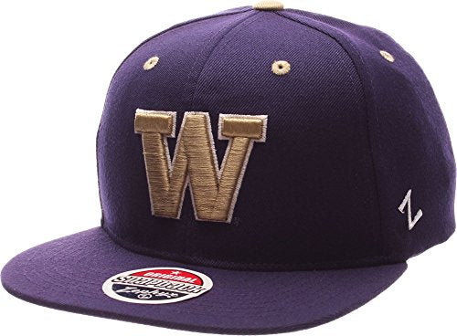ZHATS Zephyr Z11 Snapback NCAA Ufficiale - Cappellino Da Baseball Con Visiera Piatta, Bianco, Taglia Unica Regolabile