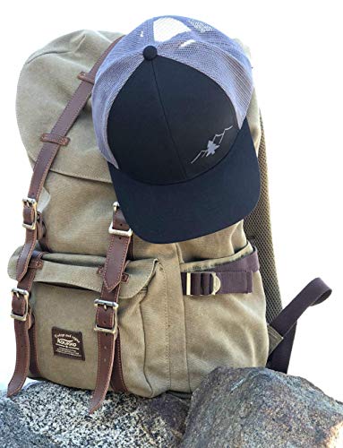 Lindo Trucker Hat Fly Fishing (Graphite/White) At Menu2019s