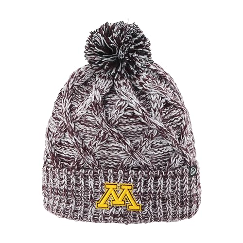 Zephyr Women's Standard NCAA Officially Licensed Beanie Heathered Icon, Team Color