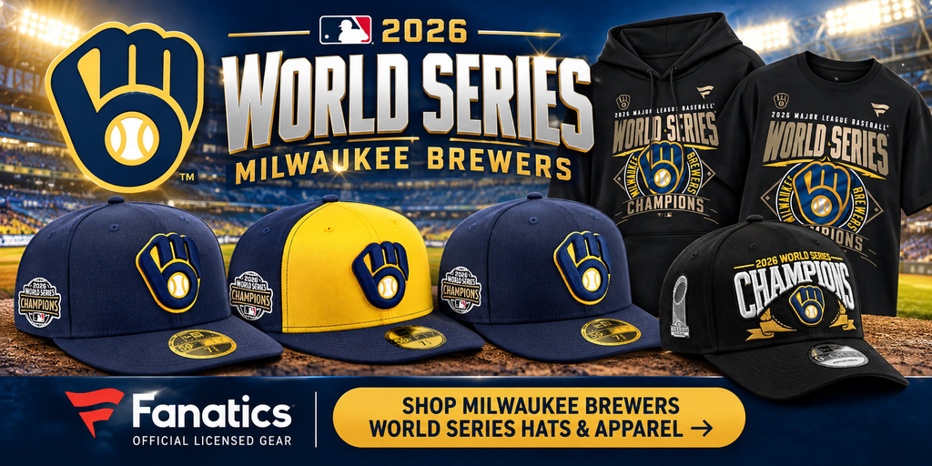 Milwaukee Brewers 2026 World Series Champions: Best Hats, Shirts & Championship Gear