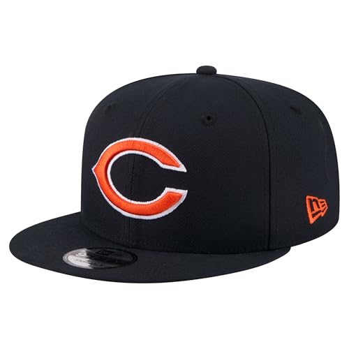 New Era Men's Navy Chicago Bears 9FIFTY Snapback Hat