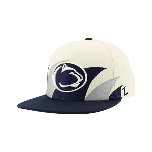 Penn State Nittany Lions NCAA Officially Licensed Hat Flat Snapback Z11 Retro Sharktooth