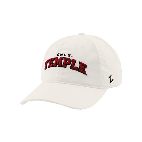 Temple Owls NCAA Officially Licensed Hat Scholarship Classic White