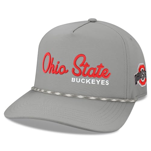 Legacy NCAA Officially Licensed Rope Hat, Ohio State Buckeyes Team Color