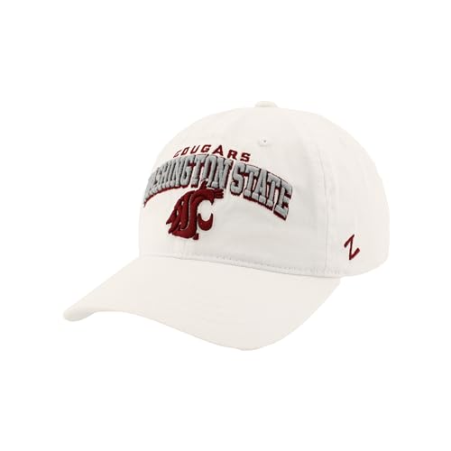 ZHATS Standard NCAA Officially Licensed Hat Scholarship Classic White