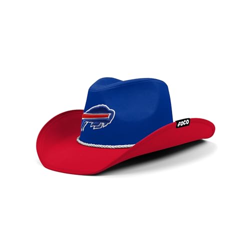 FOCO Buffalo Bills NFL Two Tone Cowboy Hat Team Color