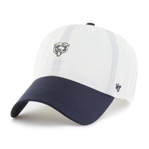 47 Men's Cream Chicago Bears Modernia Clean Up Adjustable Hat