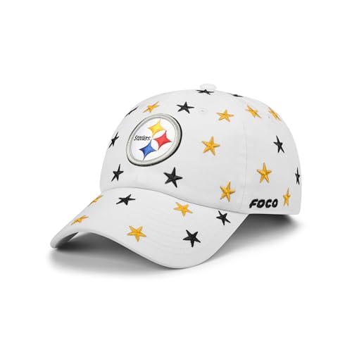 FOCO Pittsburgh Steelers NFL Star Spangled Casual Cap Multicolor