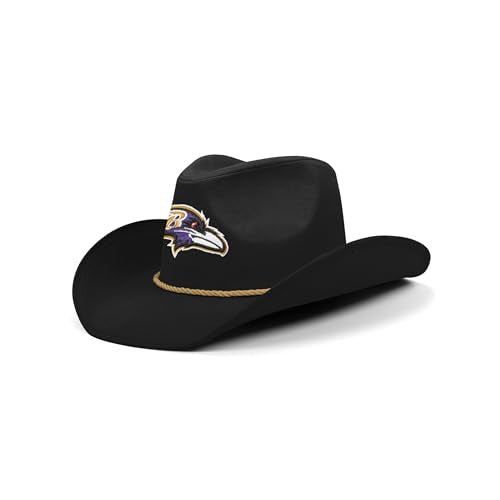 FOCO Baltimore Ravens NFL Black Cowboy Hat