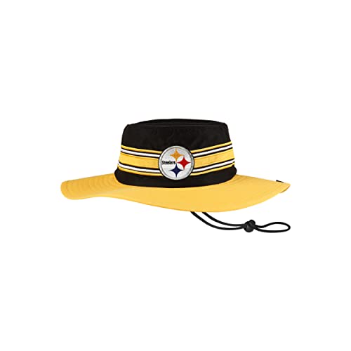 FOCO Pittsburgh Steelers NFL Team Stripe Boonie Hat