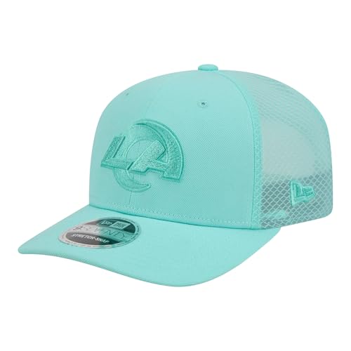 New Era Men's Mint Los Angeles Rams Color Pack 9SEVENTY Adjustable Hat