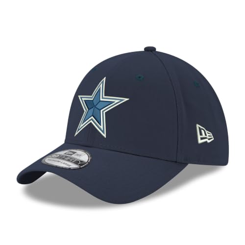 New Era Men's Navy Dallas Cowboys Core Team 39THIRTY Flex Hat