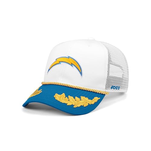 FOCO Los Angeles Chargers NFL Captains Trucker RF Cap Team Color