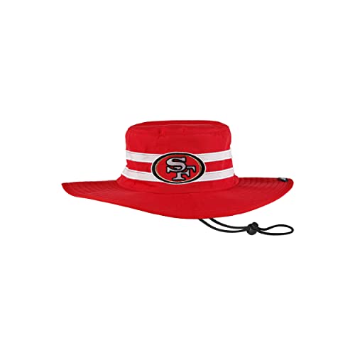 FOCO San Francisco 49ers NFL Team Stripe Boonie Hat