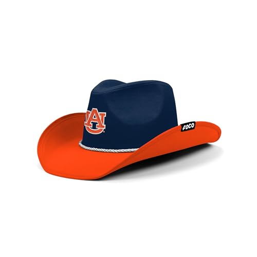FOCO Auburn Tigers NCAA Two Tone Cowboy Hat Team Color