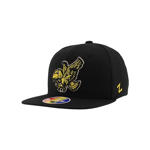 Zephyr Unisex Kid's NCAA Officially Licensed Youth Adjustable Hat Z11 Vault, Team Color, One Size