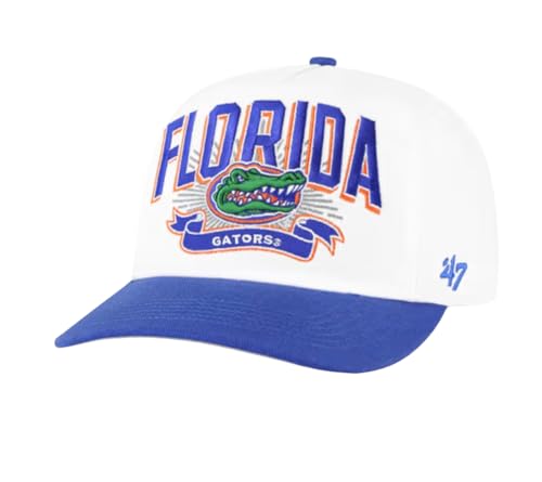 47 NCAA Prime Play Hitch Hat (US, Alpha, One Size, White, Florida Gators)