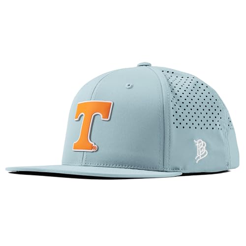 Branded Bills Officially Licensed x Tennessee Volunteers Sky Blue Flat Performance Block PVC