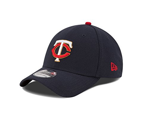 New Era MLB Minnesota Twins Junior Team Classic Alternative 39Thirty Stretch Fit Cap, Blue, Toddler/Child