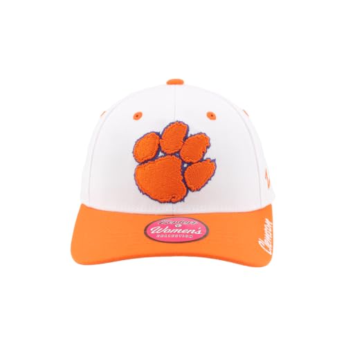 Clemson Tigers NCAA Officially Licensed Women's Hat Competitor White