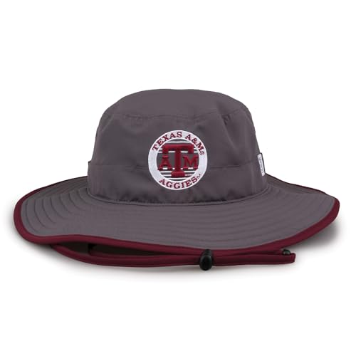 The Game NCAA Licensed Texas A&M Aggies Boonie Hat, Texas A&M University Game Day Bucket Hat