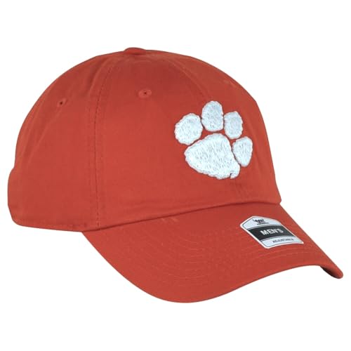 Fan Favorite Clemson Tigers Men's Adjustable Relaxed Fit Hat, Orange