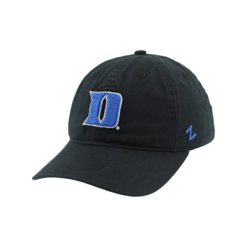 ZHATS Standard Duke Blue Devils Hat Adjustable Scholarship NCAA Officially Licensed, Black