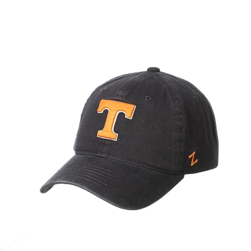 Zephyr Tennessee Volunteers Scholarship Relaxed Fit Dad Cap - NCAA, Adjustable, Gray Baseball Hat