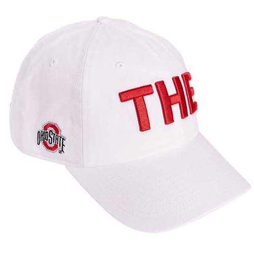 Desert Cactus The Ohio State University Embroidered Baseball Hat (L1) White