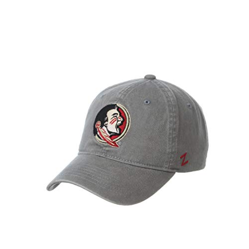 NCAA Florida State Seminoles Mens Adjustable Scholarship Hat Charcoal, Florida State Seminoles Charcoal, Adjustable, One size