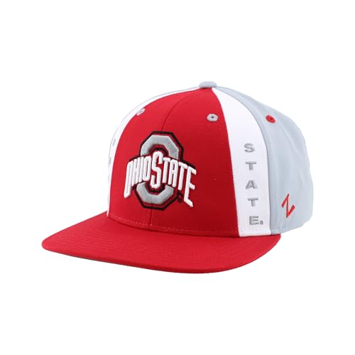 Ohio State Buckeyes NCAA Officially Licensed Adjustable Snapback Hat Main Event Team Color