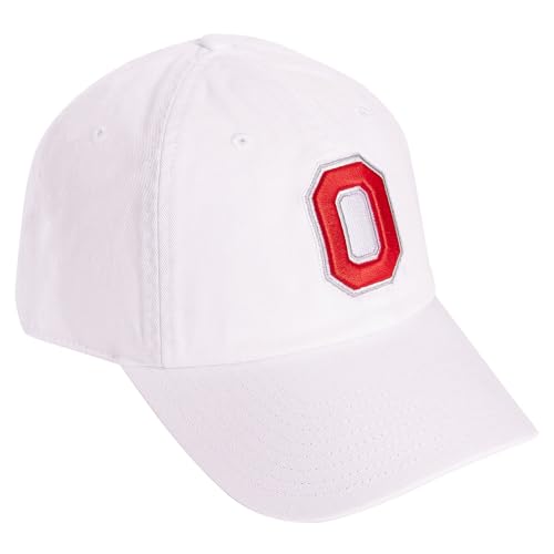 Desert Cactus The Ohio State University Embroidered Baseball Hat (A1) White