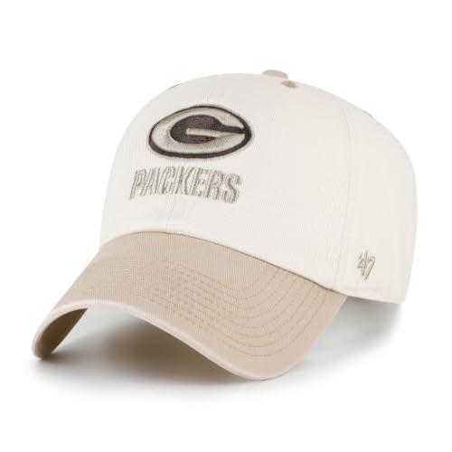 47 Men's Natural/Tan Green Bay Packers Neutral Terrain Clean Up Adjustable Hat
