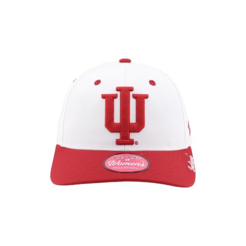 Indiana Hoosiers NCAA Officially Licensed Women's Hat Competitor White