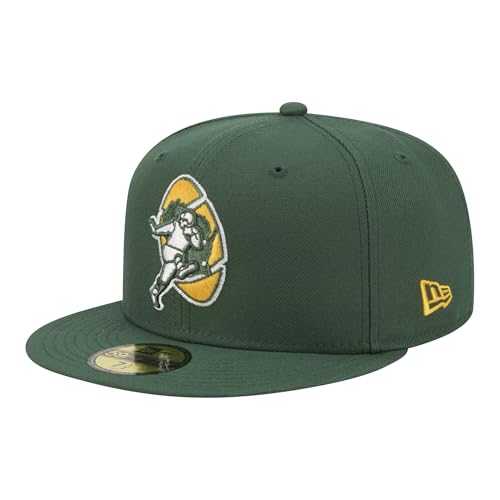 New Era Men's Green Green Bay Packers 59FIFTY Fitted Hat