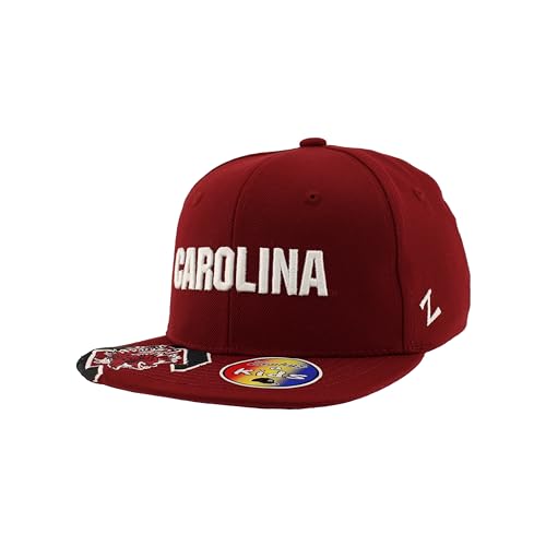 Zephyr Unisex Kid's NCAA Officially Licensed Youth Adjustable Hat Z11 Sidekick, Team Color, One Size