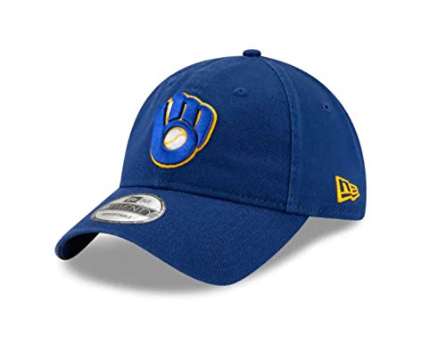 New Era Milwaukee Brewers Alt Core Classic 9TWENTY Adjustable Cap Royal Blue