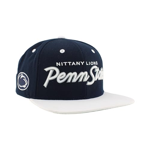 Penn State Nittany Lions NCAA Officially Licensed Hat Flat Snapback Z11 Retro Headliner