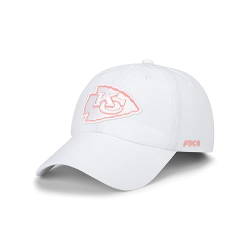 FOCO Kansas City Chiefs NFL White Casual Cap