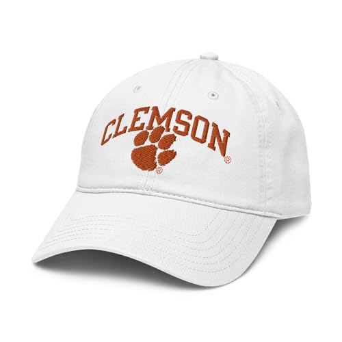 Clemson Tigers Arch Over Officially Licensed Adjustable Baseball Hat
